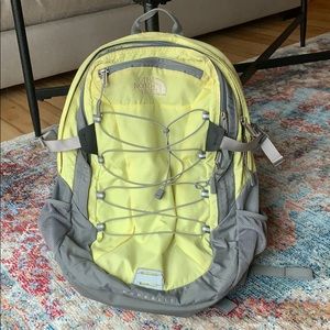 Yellow Borealis North Face Backpack